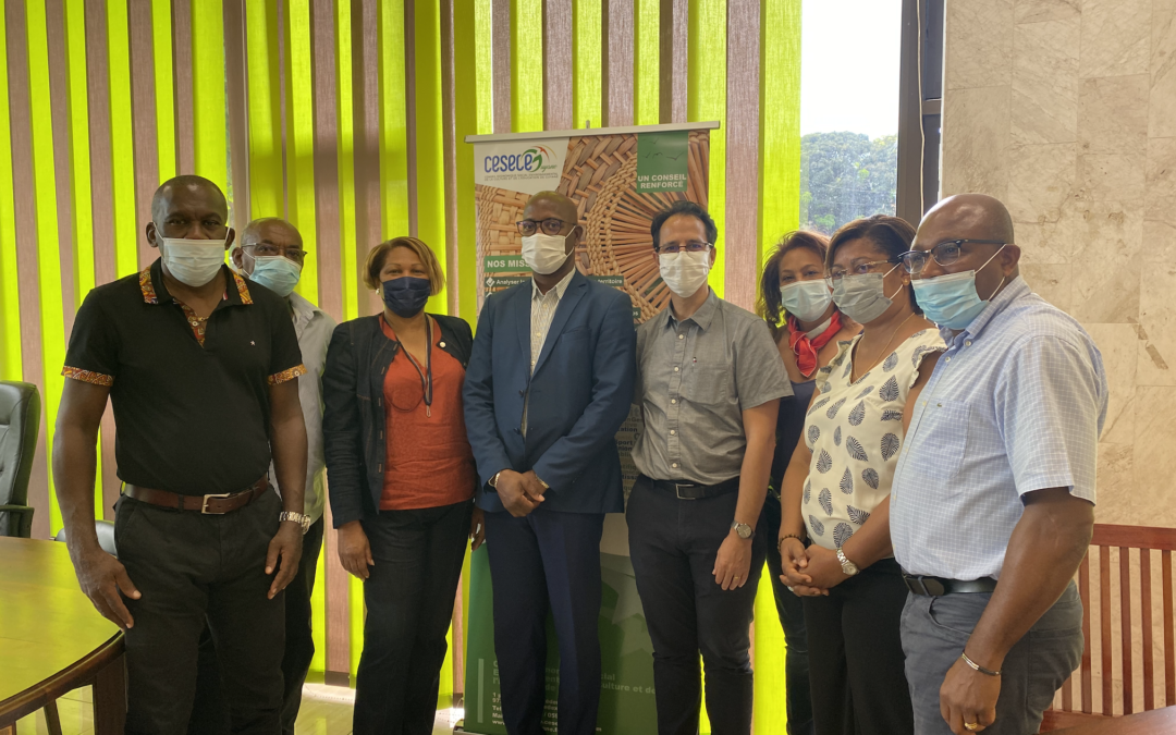 Les Rendez-Vous du Ceseceg, Visite du Président de la Collectivité Territoriale de Guyane